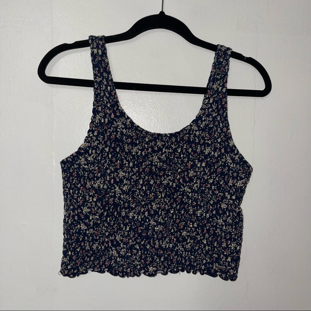 Hollister floral tank